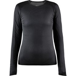 Craft Active Nanoweight LS W – Bluză strat de bază ultraușoară - Negru (999000)