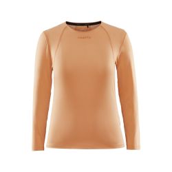 Craft ADV Essence LS Tee W – Bluză tehnică cu mânecă lungă - Portocaliu (582000)