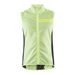 Craft ADV Essence Light Wind Vest – Vestă de vânt ultraușoară de ciclism - Galben