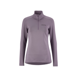 Craft Core Gain Midlayer W – Bluză strat intermediar cu fermoar scurt - Mov