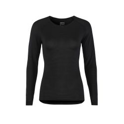 Craft Active Nanoweight LS W – Bluză strat de bază ultraușoară - Negru (9999)