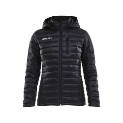 Craft Isolate Jacket W – Geacă matlasată izolată cu glugă - Negru