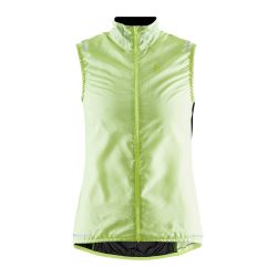 Craft ADV Essence Light Wind Vest W – Vestă de vânt ultraușoară de ciclism - Galben