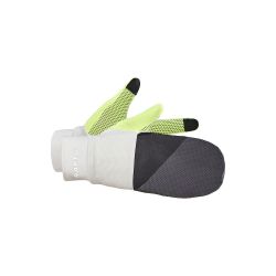 Craft ADV Lumen Hybrid Glove – Mănuși de alergare hibride reflectorizante - Alb