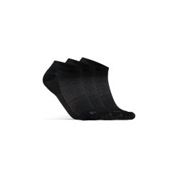 Craft Active Footies 3-pack – Șosete scurte de antrenament, 3 perechi - Negru