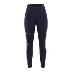 Craft PRO Hypervent Tights W – Colanți de alergare aerisiți - Albastru închis cu roz