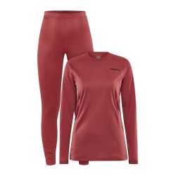 Craft Core Warm Baselayer Set W – Set strat de bază cald - Roșu