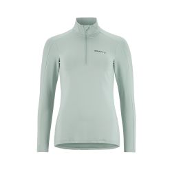 Craft Core Gain Midlayer W – Bluză strat intermediar cu fermoar scurt - Albastru (364000)