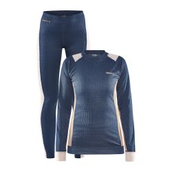 Craft Core Dry Baselayer Set W – Set strat de bază - Albastru (698718)