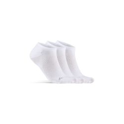 Craft Active Footies 3-pack – Șosete scurte de antrenament, 3 perechi - Alb