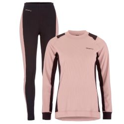 Craft Core Dry Baselayer Set W – Set strat de bază - Roz (726499)