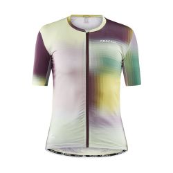 Craft ADV Aero Jersey W – Tricou de ciclism aero ultraușor - Verde cu mov