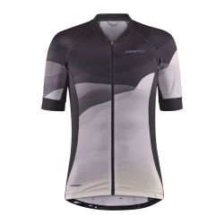 Craft ADV Endur Graphic Jersey W – Tricou de ciclism cu imprimeu - Bej cu model