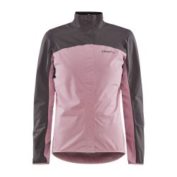 Craft Core Endur Hydro Jacket W – Geacă de ploaie de ciclism - Roz cu gri