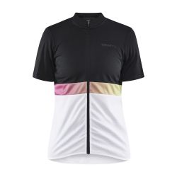 Craft Core Endur Jersey W – Tricou de ciclism - Negru cu alb