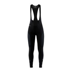 Craft ADV Bike Subz Lumen Bib Tights W – Colanți de ciclism cu bretele, reflectorizanți - Negru
