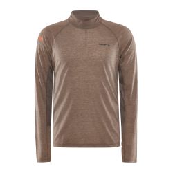 Craft ADV Subz Wool LS Tee 2 – Bluză de alergare cu merinos - Maro