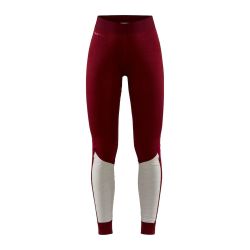 Craft ADV Nordic Wool Pant W – Pantaloni strat de bază cu merinos - Roșu