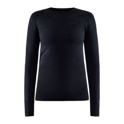 Craft Core Dry Active Comfort LS W – Bluză strat de bază - Negru (999000)