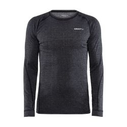 Craft Core Wool Merino LS Tee – Bluză strat de bază cu lână merinos - Negru
