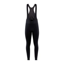 Craft PRO Bike Subz Wind Bib Tight – Colanți de ciclism cu bretele, anti-vânt, pro - Negru
