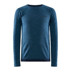 Craft Core Dry Active Comfort LS Junior – Bluză strat de bază pentru copii - Albastru