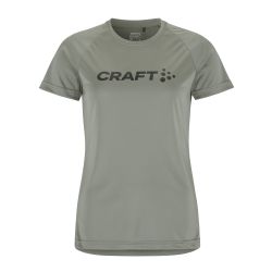 Craft Core Unify Logo Tee W – Tricou de antrenament cu logo - Verde (647000(6470))