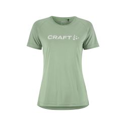 Craft Core Unify Logo Tee W – Tricou de antrenament cu logo - Verde (6300)