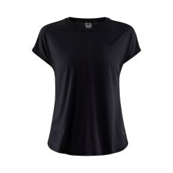 Craft Core Charge Rib Tee W – Tricou sport reiat - Negru