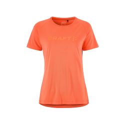 Craft Core Unify Logo Tee W – Tricou de antrenament cu logo - Roz