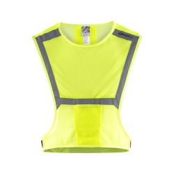Craft ADV All Year Mesh Vest – Vestă reflectorizantă ultraușoară - Galben