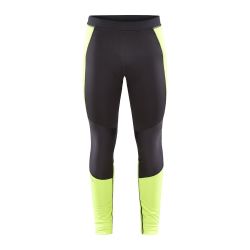 Craft Core Bike Subz Lumen Wind Tights – Colanți de ciclism anti-vânt reflectorizanți - Galben