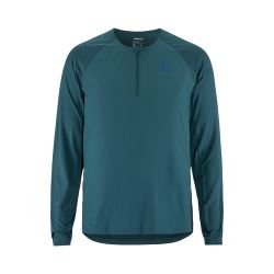 Craft PRO Trail Wind LS Tee – Bluză de alergare trail anti-vânt - Verde