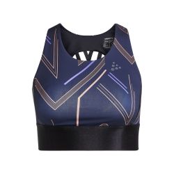 Craft ADV Hit Padded Sport Top W – Bustieră sport cu cupe - Albastru închis