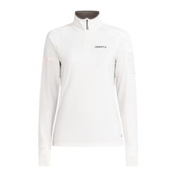 Craft ADV Subz LS 2 W – Bluză de alergare cu guler și fermoar - Gri