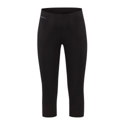 Craft ADV Wool Merino Knickers W – Pantaloni 3/4 strat de bază cu lână merinos - Negru
