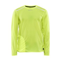 Craft PRO Hypervent LS Wind Top – Bluză de alergare ultraușoară anti-vânt - Galben
