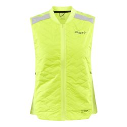 Craft ADV Subz Lumen Vest W – Vestă de alergare izolată reflectorizantă - Galben