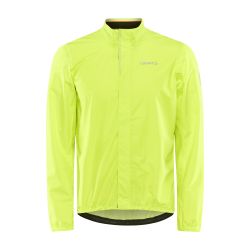 Craft Core Endur Lumen Hydro Jacket 2 – Geacă de ploaie de ciclism reflectorizantă - Galben
