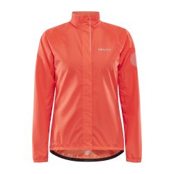 Craft Core Endur Hydro Lumen Jacket W – Geacă de ploaie de ciclism reflectorizantă - Portocaliu