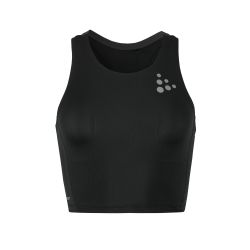 Craft PRO Hypervent Cropped Top 2 W – Top scurt de alergare - Negru