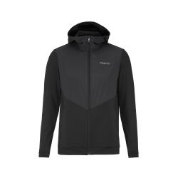 Craft ADV Essence Jersey Hood Jacket 2 – Hanorac tehnic cu fermoar întreg - Negru