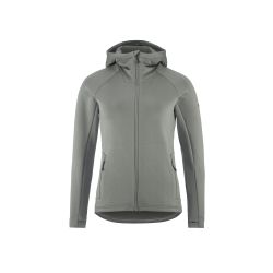 Craft ADV Explore Power Fleece Hood Jacket W – Geacă fleece elastică cu glugă - Verde