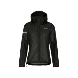 Craft PRO Hydro Lightweight Jacket W – Geacă de alergare impermeabilă ultraușoară - Negru (9999)