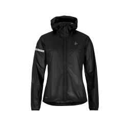 Craft PRO Hydro Lightweight Jacket W – Geacă de alergare impermeabilă ultraușoară - Negru (999000)