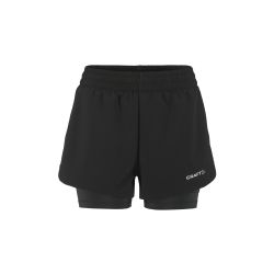 Craft ADV Essence 2-IN-1 Shorts 2 W – Pantaloni scurți de antrenament 2 în 1 - Negru