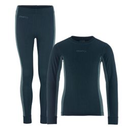 Craft Core Dry Baselayer Set Junior – Set strat de bază pentru copii - Albastru