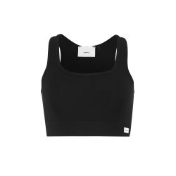 Craft Collective Rib Sports Bra W – Bustieră sport reiată fără cusături - Negru
