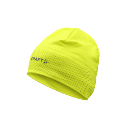 Craft Lumen Fleece Hat 2 – Căciulă de antrenament reflectorizantă - Galben