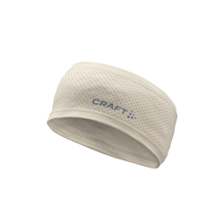 Craft Lumen Fleece Headband 2 – Bentiță de antrenament reflectorizantă - Bej